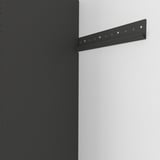 AURDAL Suspension rail, dark grey, 65 cm