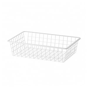AURDAL Wire basket, white, 56 cm