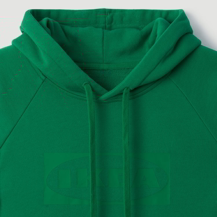 AURTIENDE Hoodie green IKEA