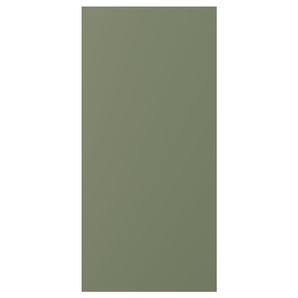 AXSTAD Cover panel, grey-green, 39x83 cm