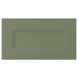 AXSTAD Drawer front, grey-green, 46x25 cm