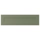 AXSTAD Drawer front, grey-green, 91x25 cm