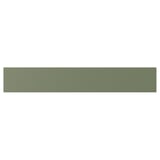 AXSTAD Drawer front, grey-green, 76x13 cm