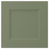 AXSTAD Drawer front, grey-green, 38x38 cm