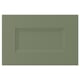 AXSTAD Drawer front, grey-green, 38x25 cm