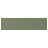 AXSTAD Drawer front, grey-green, 46x13 cm