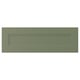 AXSTAD Drawer front, grey-green, 76x25 cm