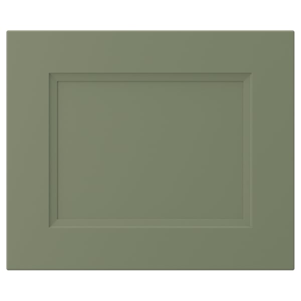 AXSTAD Drawer front, grey-green, 46x38 cm