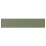 AXSTAD Drawer front, grey-green, 61x13 cm