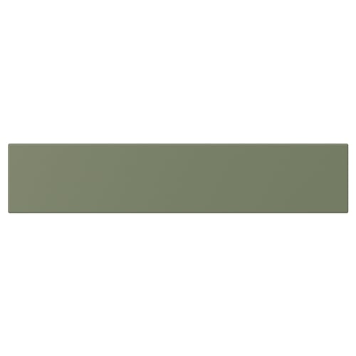 Green rectangular panel, matte finish, smooth texture, flat surface.