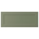 AXSTAD Drawer front, grey-green, 91x38 cm