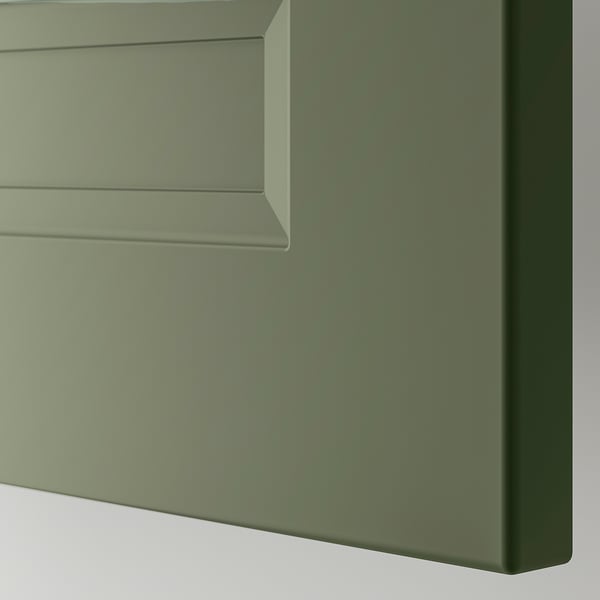 AXSTAD Drawer front, grey-green, 46x38 cm