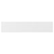 AXSTAD Drawer front, matt white, 61x13 cm