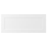 AXSTAD Drawer front, matt white, 91x38 cm