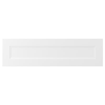 AXSTAD Drawer front, matt white, 91x25 cm
