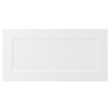 AXSTAD Drawer front, matt white, 76x38 cm