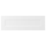 AXSTAD Drawer front, matt white, 76x25 cm