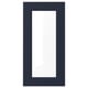 Option: AXSTAD Glass door, matt blue, 38x76 cm