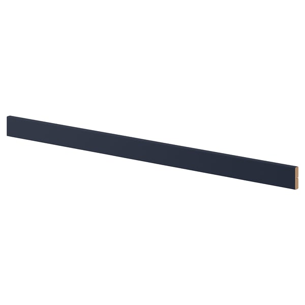 AXSTAD Rounded deco strip/moulding, matt blue, 221 cm