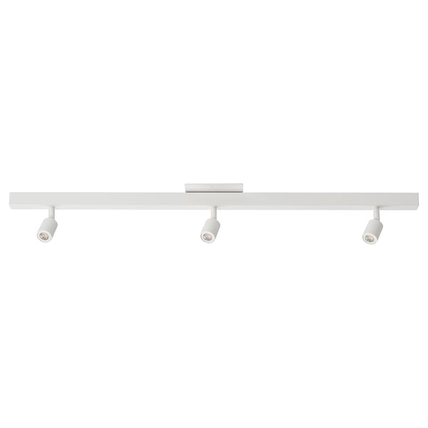 BÄVE LED ceiling track, 3-spots, white