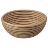 BANDSLÄTTING Proofing/bread basket, rattan, 22 cm