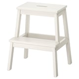 BEKVÄM Step stool, white, 50 cm
