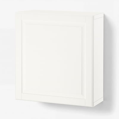 BESTÅ Wall-mounted cabinet combination, white/Smeviken white, 60x22x64 cm