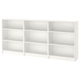 BILLY Bookcase combination, white, 240x28x106 cm