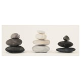BJÖRKSTA Picture, stones, 140x56 cm