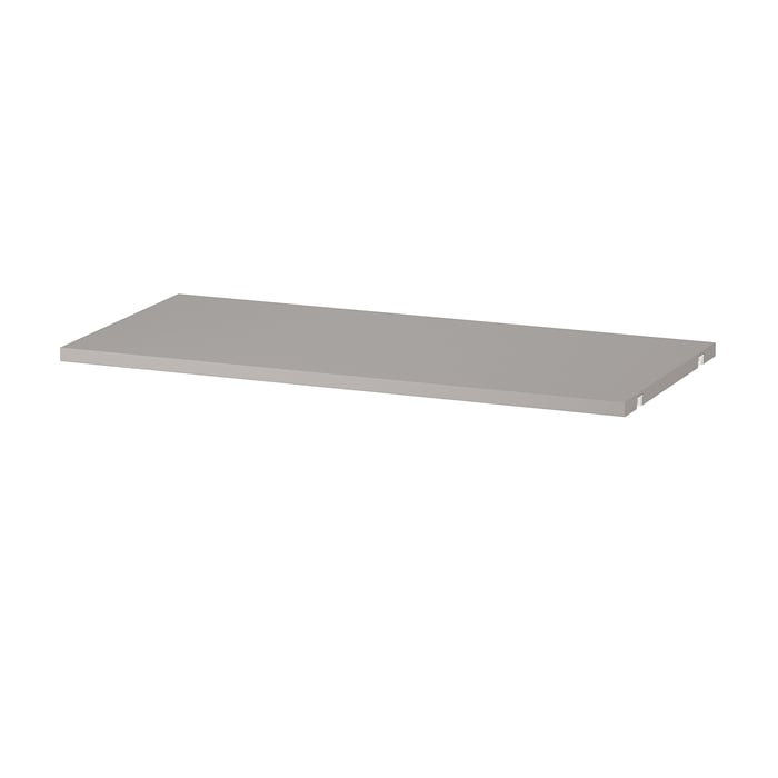 BOAXEL shelf, grey, 80x40 cm IKEA