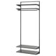 Option: BOAXEL Wardrobe combination, anthracite, 82x40x201 cm