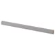 Option: BODBYN Contoured deco strip/moulding, grey, 221 cm