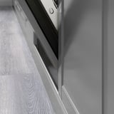 BODBYN Decorative plinth for dishwasher, grey, 67x11 cm