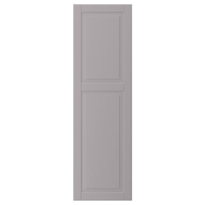BODBYN Door, grey, 38x127 cm