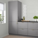 BODBYN Door, grey, 61x76 cm