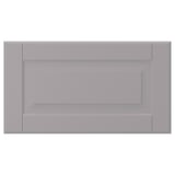 BODBYN Drawer front, grey, 46x25 cm
