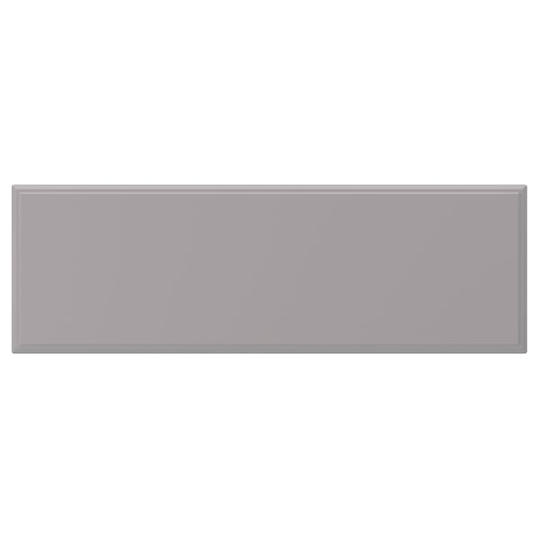BODBYN Drawer front, grey, 38x13 cm