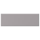 BODBYN Drawer front, grey, 38x13 cm