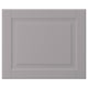 BODBYN Drawer front, grey, 46x38 cm
