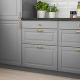 BODBYN Drawer front, grey, 46x38 cm