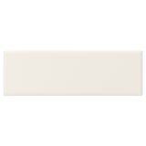 BODBYN Drawer front, off-white, 38x13 cm