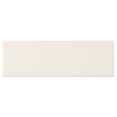 BODBYN Drawer front, off-white, 38x13 cm