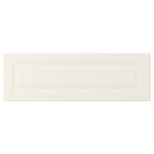 BODBYN Drawer front, off-white, 76x25 cm