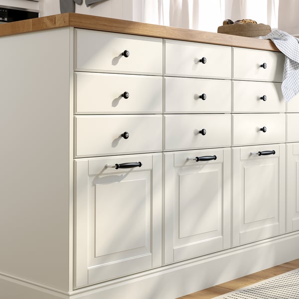 BODBYN Drawer front, off-white, 46x38 cm