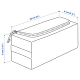 BOLLÖSUND Toiletry bag, beige