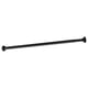 BOTAREN Shower curtain rod, black, 120-200 cm