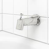 BROGRUND Bath/shwr set w thermostatic mixer, chrome-plated