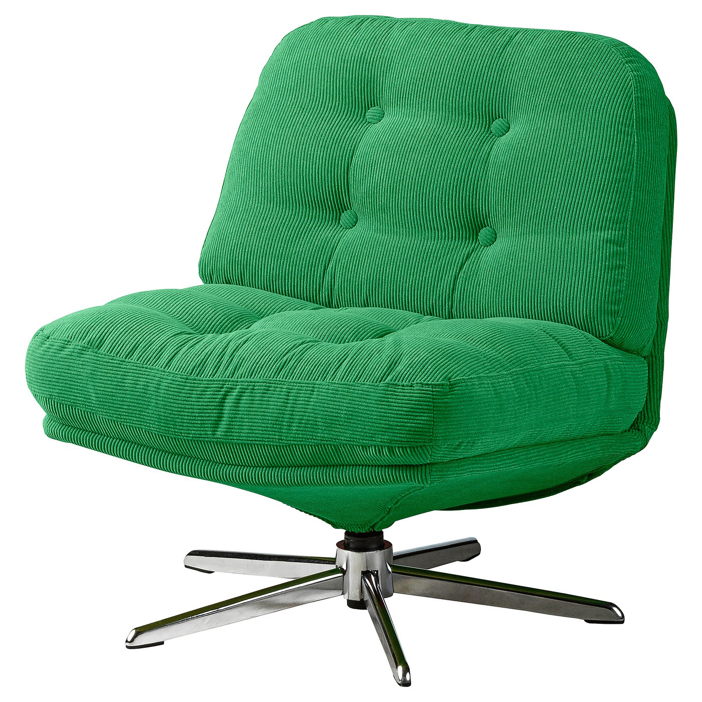 DYVLINGE swivel easy chair, Kelinge green - IKEA