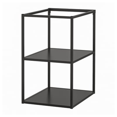 ENHET Base fr w shelves, anthracite, 46x61x76 cm
