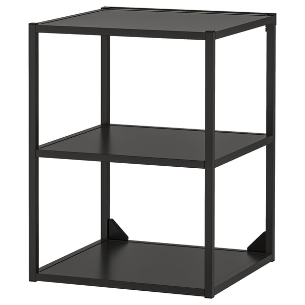 ENHET Base fr w shelves, anthracite, 46x46x61 cm